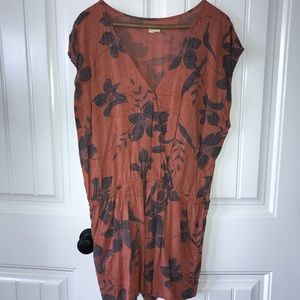 Women’s floral romper